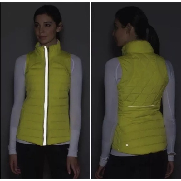 Lululemon fluffed up Split Pea Puffer Vest size 6 - Picture 4 of 10